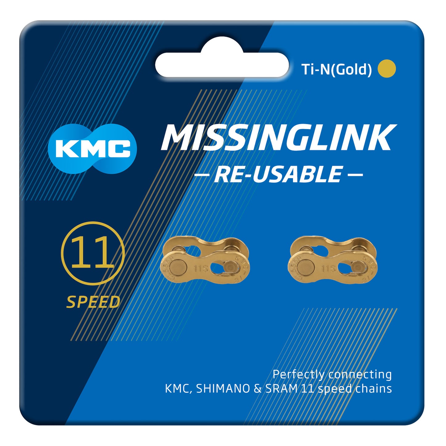 Kmc 11r Ti-N Gold Missinglink-Stecker