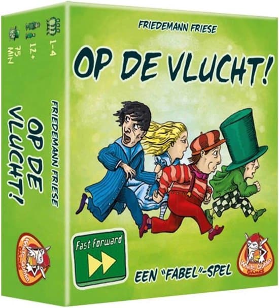 Van der Doelen White Goblin -Spiel auf dem Flug ein Fabelspiel