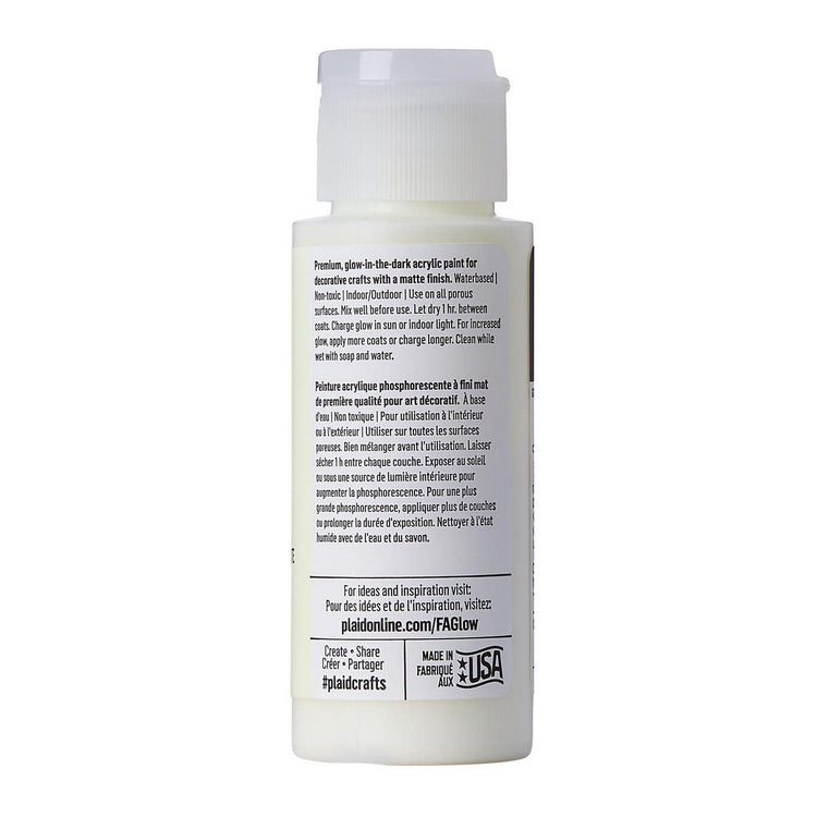 Folkart • Farben, die im Dunkeln leuchten, neutrales Leuchten im Dunkeln, 59 ml