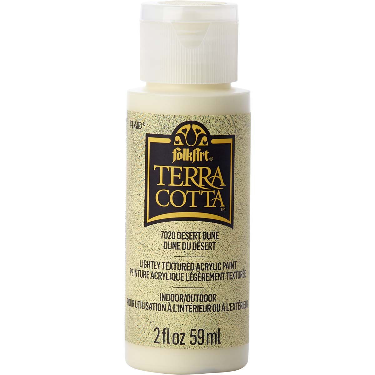 Folkart • Terrakotta-strukturierte Acrylfarbe, 59 ml, Wüstendüne