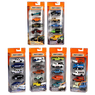 Matchbox -Set mit 5 Autos