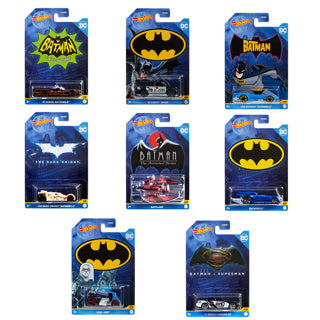 Mattel Hot dat dheels themed batman assorti