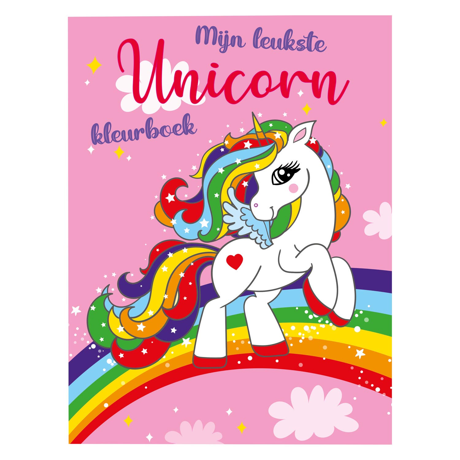 Mein nettestes Einhorn -Malbuch, 48Pag.