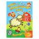 Farbglitzer Aufkleberbuch Farm