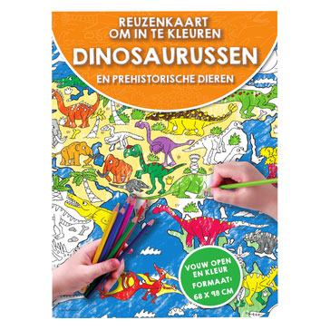 Riesenkarte für Dinosaurier