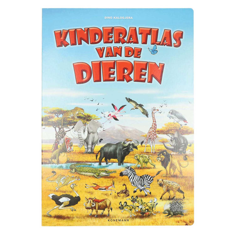 Mundkarten Mega Kinderatlas der Tiere