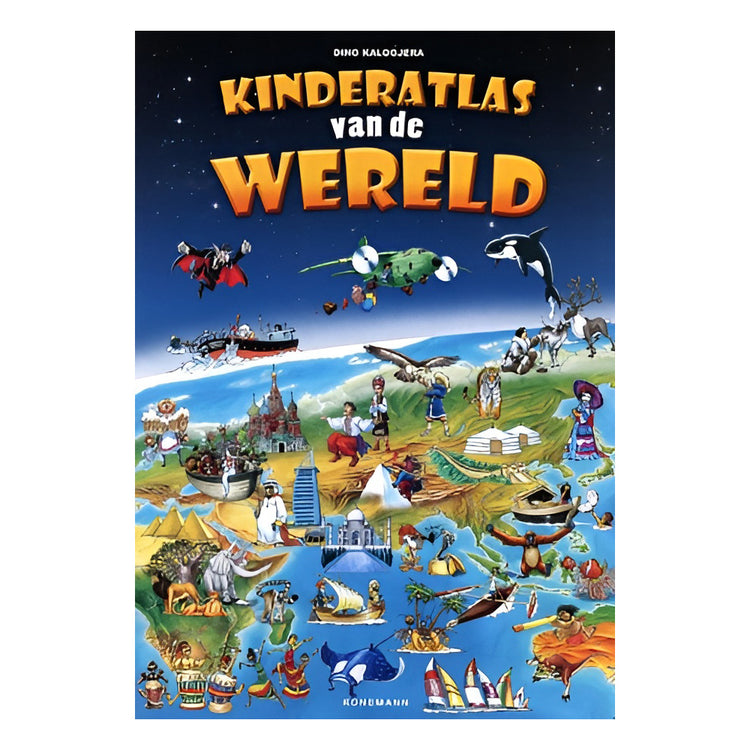Mundkarten Mega Kinderatlas der Welt