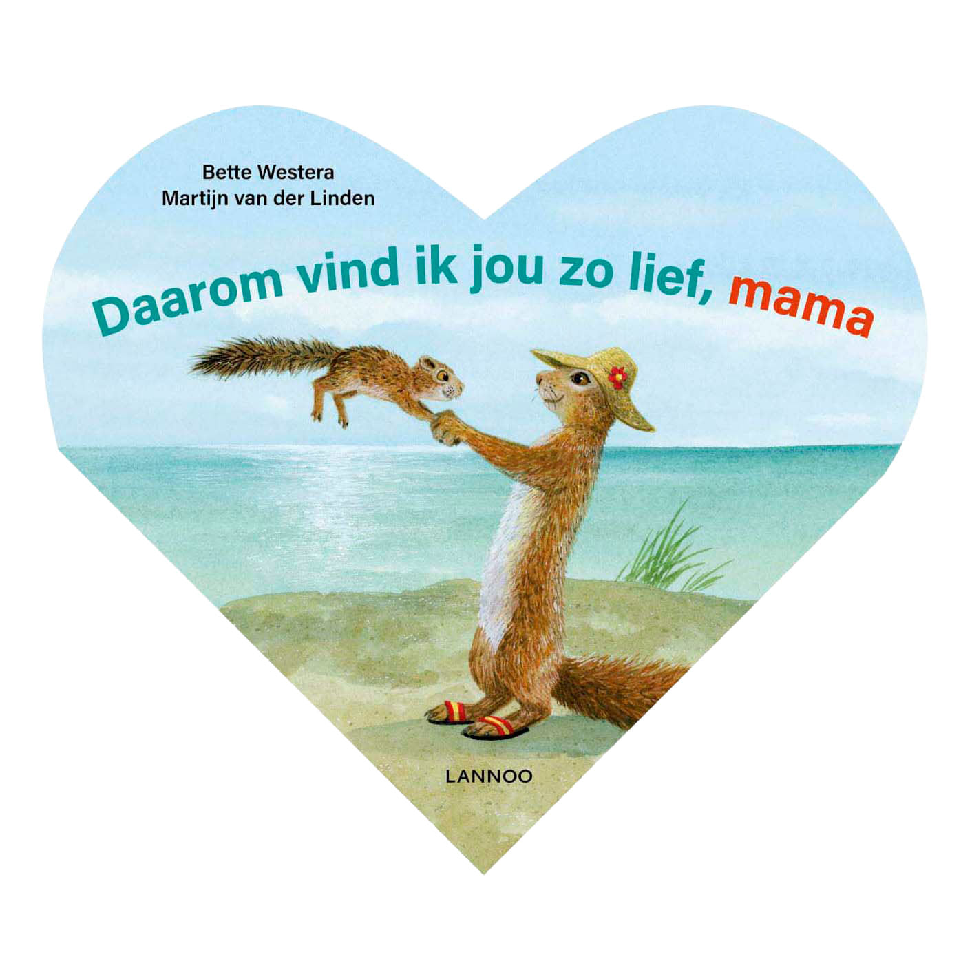 Pappbuch „Deshalb liebe ich dich, Mama“.