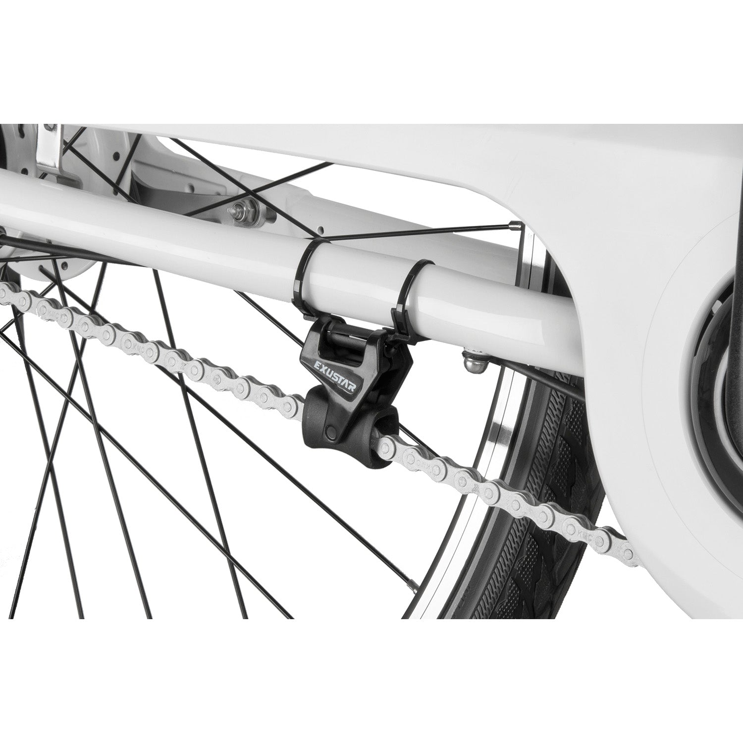 Exustar -Kettenleiter Open Chain Nylon Schwarz