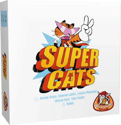 Van der Doelen White Goblin Supercats Card Game Junior