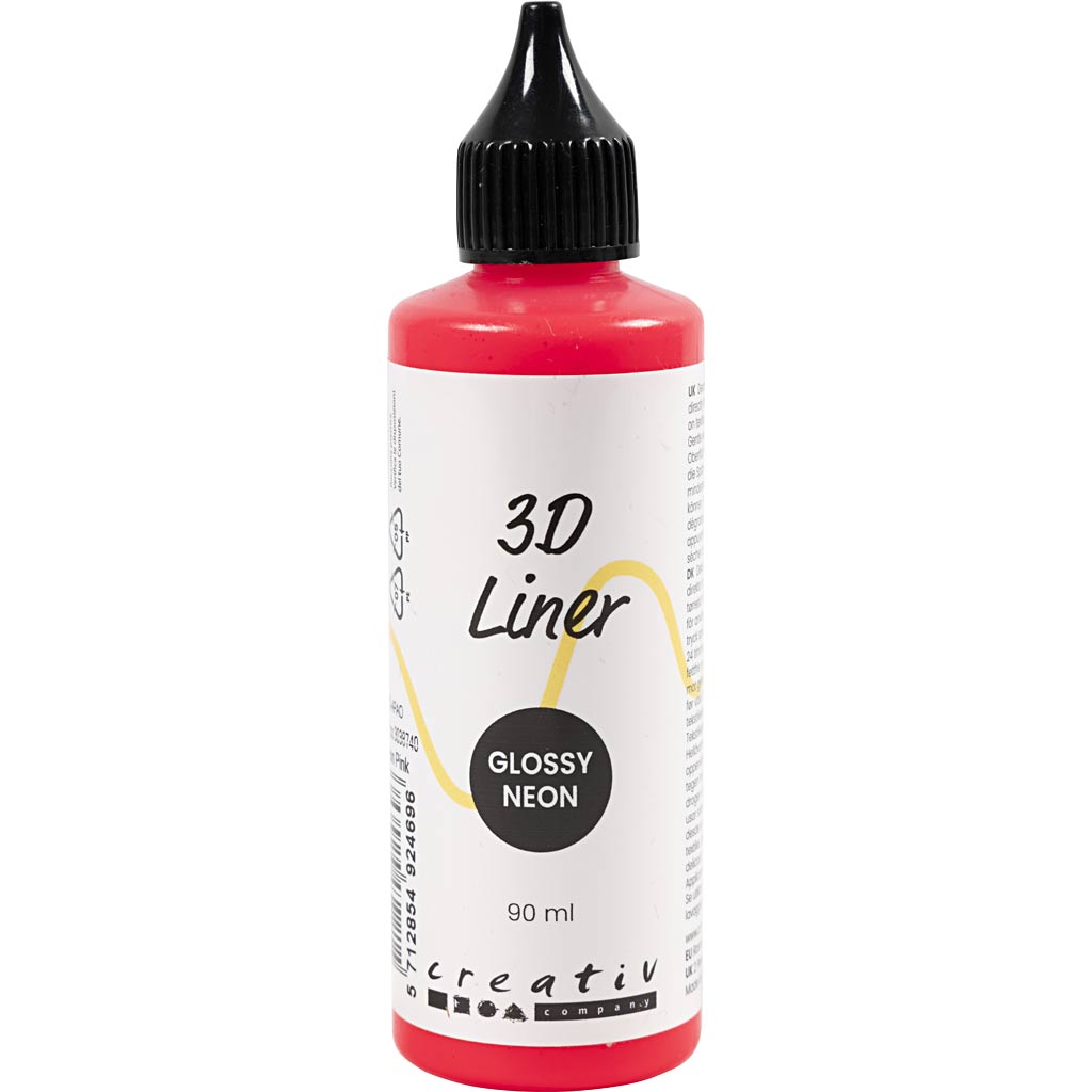 Https: www.cchobby.nl 3d-liner-glossy-semi-opaque-neon-pink-90-ml-1-bottle