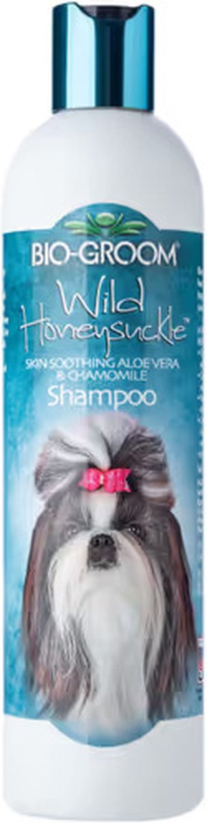 Bio-Groom – wildes Geißblatt – hautweichmachendes und feuchtigkeitsspendendes Hundeshampoo – 355 ml
