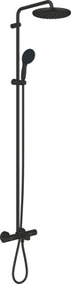 Grohe Quickfix Vitalio Start 250 Duschsystem – Wandmontage – wassersparend – mattschwarz