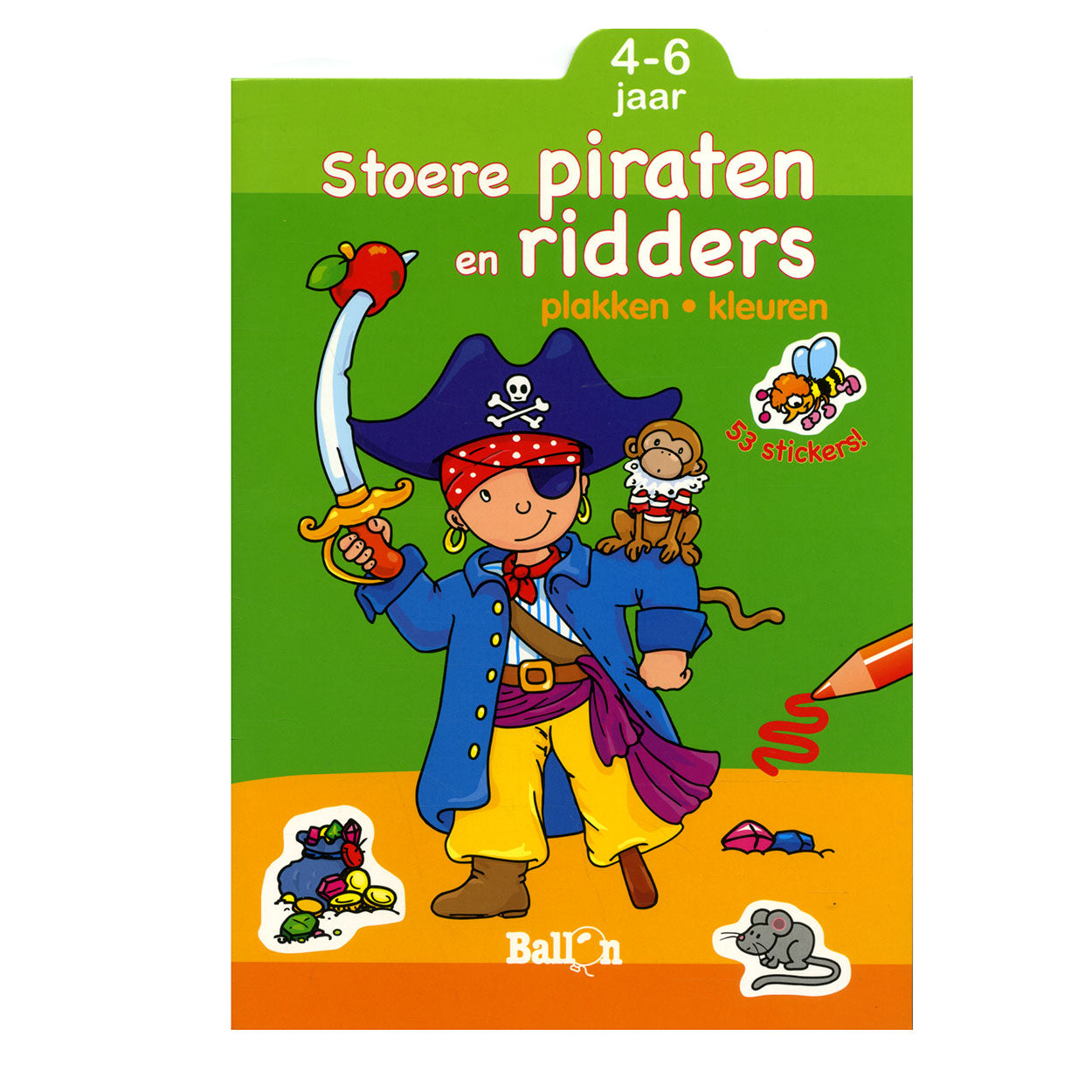 Scheiben und Farben - coole Piraten und Ritter, 4-6 Jahre alt