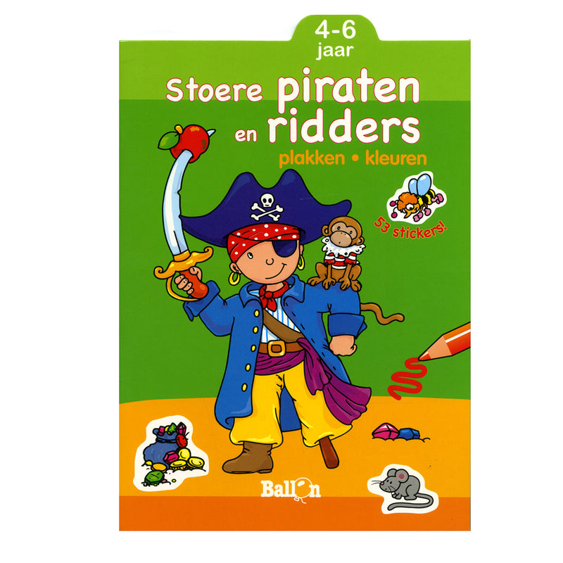 Scheiben und Farben - coole Piraten und Ritter, 4-6 Jahre alt
