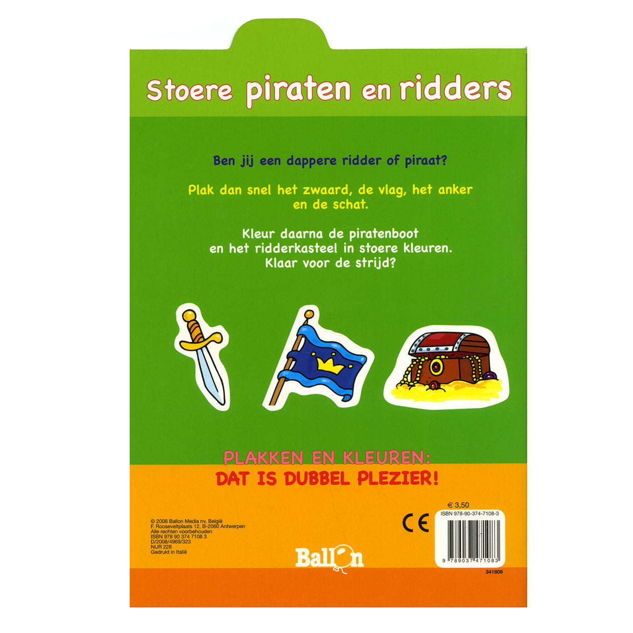 Scheiben und Farben - coole Piraten und Ritter, 4-6 Jahre alt