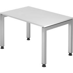 Bach Hammerer höhenverstellbarer Schreibtisch J-Serie weiß 1.200 x 680 mm