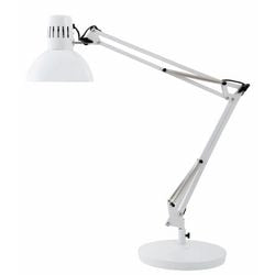 Schreibtischlampe Alba Architect 20W E27 weiß