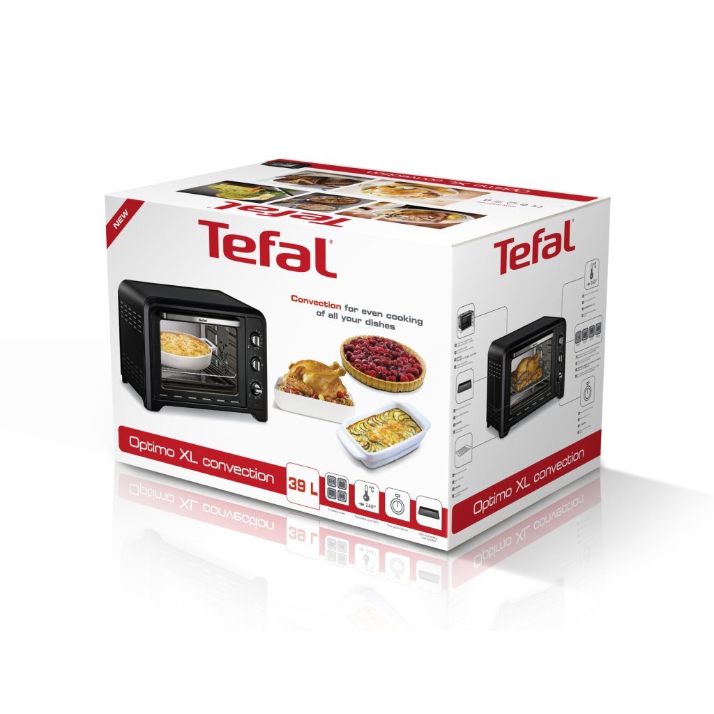 Tefal of484811 Optimo Konvektionsofen 39l schwarz