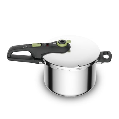 Tefal Tefal P25807 Secure 5 trendige Schnellkochtopf 6 Liter mit Dampfkorb