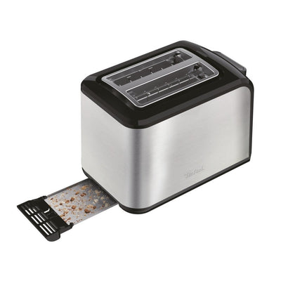 Tefal Tefal Tt410d Express Toaster 16x26x19 cm 850W Edelstahl Schwarz