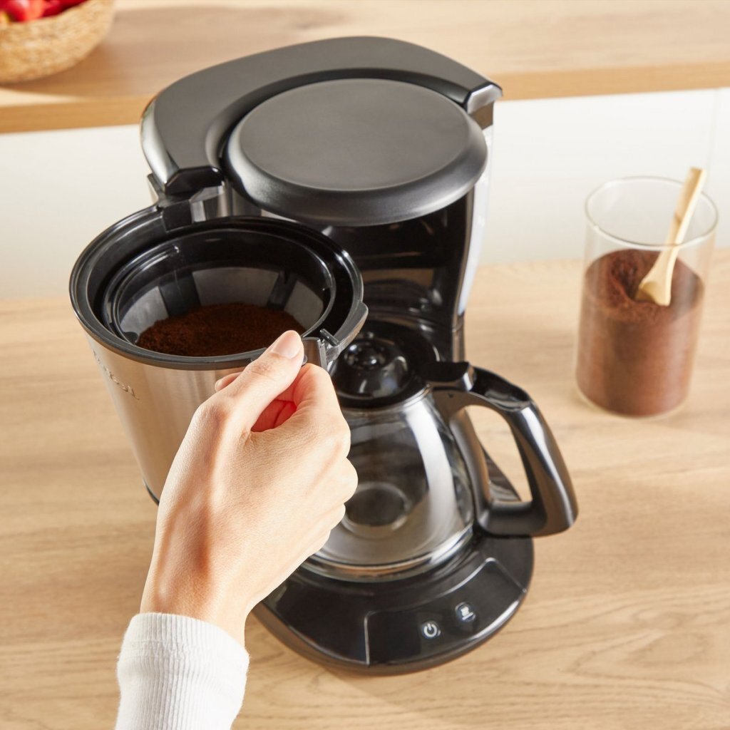 Tefal Subito Edelstahl-Kaffeemaschine 1,25 l