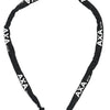 AXA SLOT Kette Starr 120 cm Codeslots schwarz (Karte)
