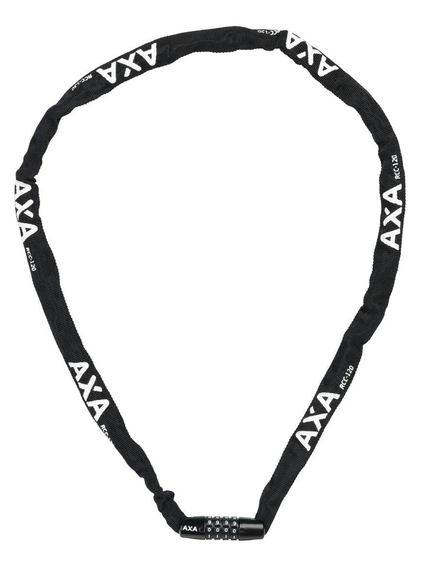 AXA SLOT Kette Starr 120 cm Codeslots schwarz (Karte)