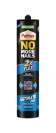 Pattex 1070188 – No More Nails Ultimate Flex Weiß 39 | 12 Stück