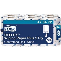 Handtücher Tork 473472 weiß 6 Stk