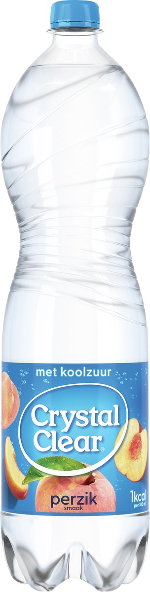 Kristallklar – Pfirsich – 6 x 1,5 Liter – mit Kohlensäure