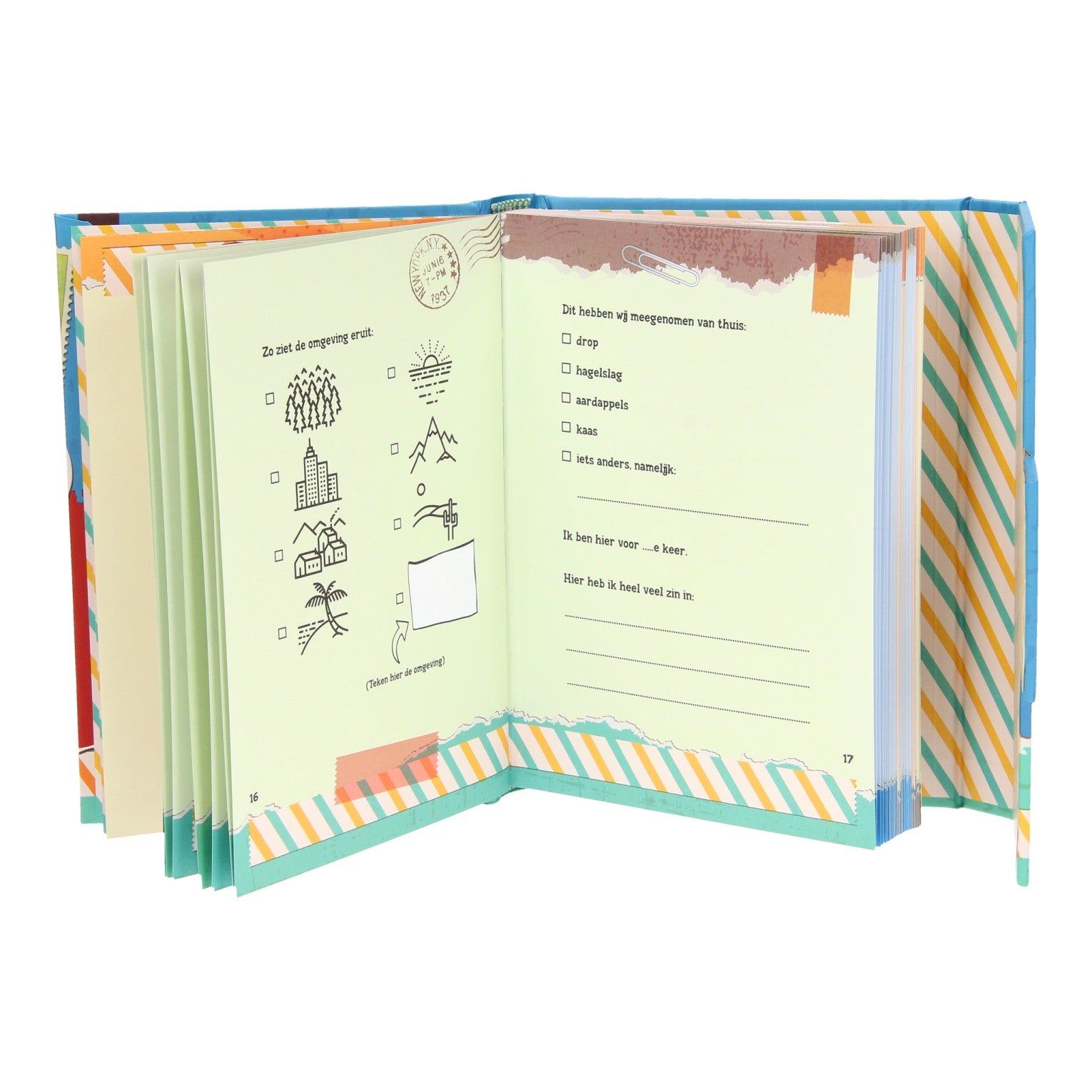 Lantern -Verlage mein Reisetagebuch - Kids Edition