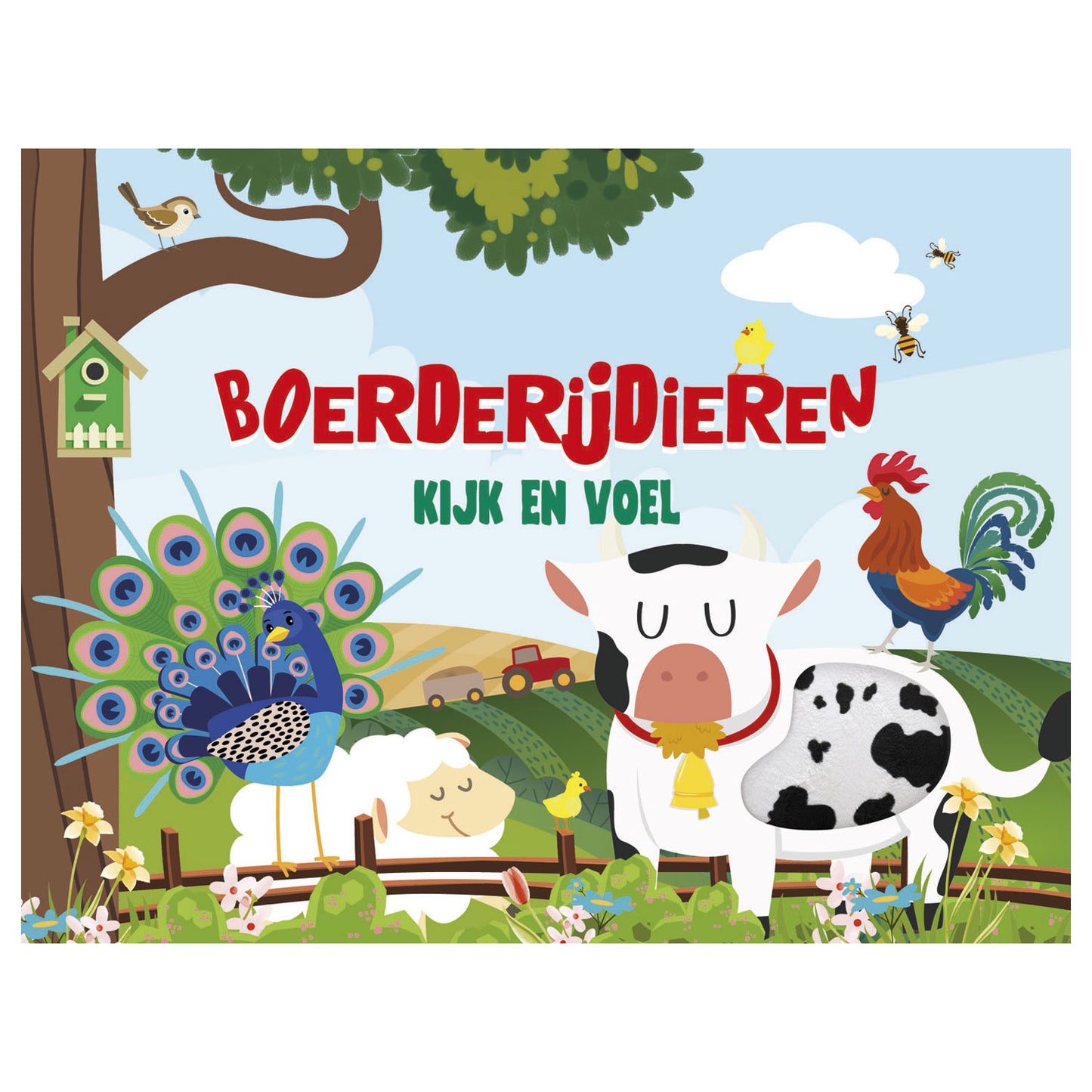 Schauen Sie aus und fühlen Nutztiere