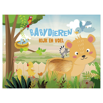 Laternenverlage schauen und fühlen - Tierbabys