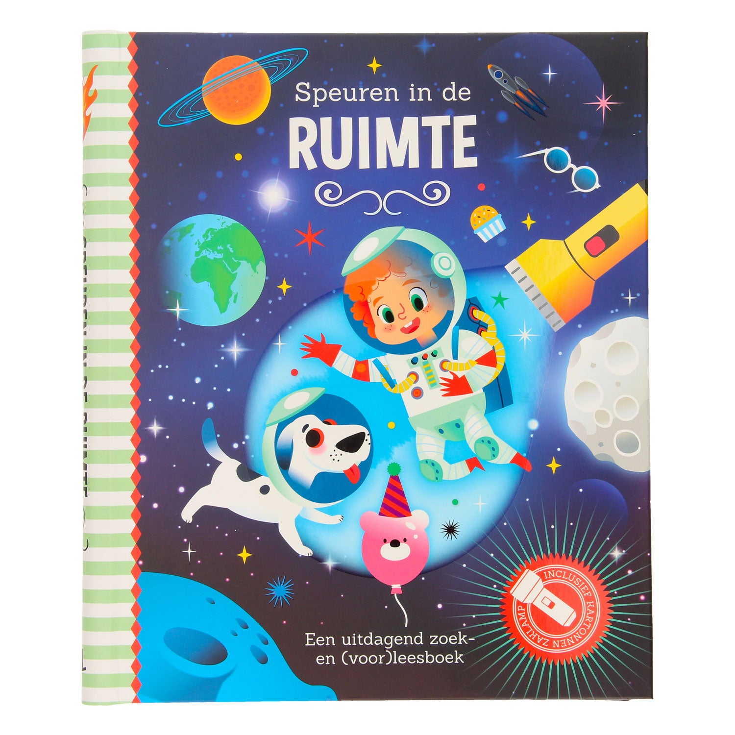Suchen Sie im Raum + Pappe Taschenlampe