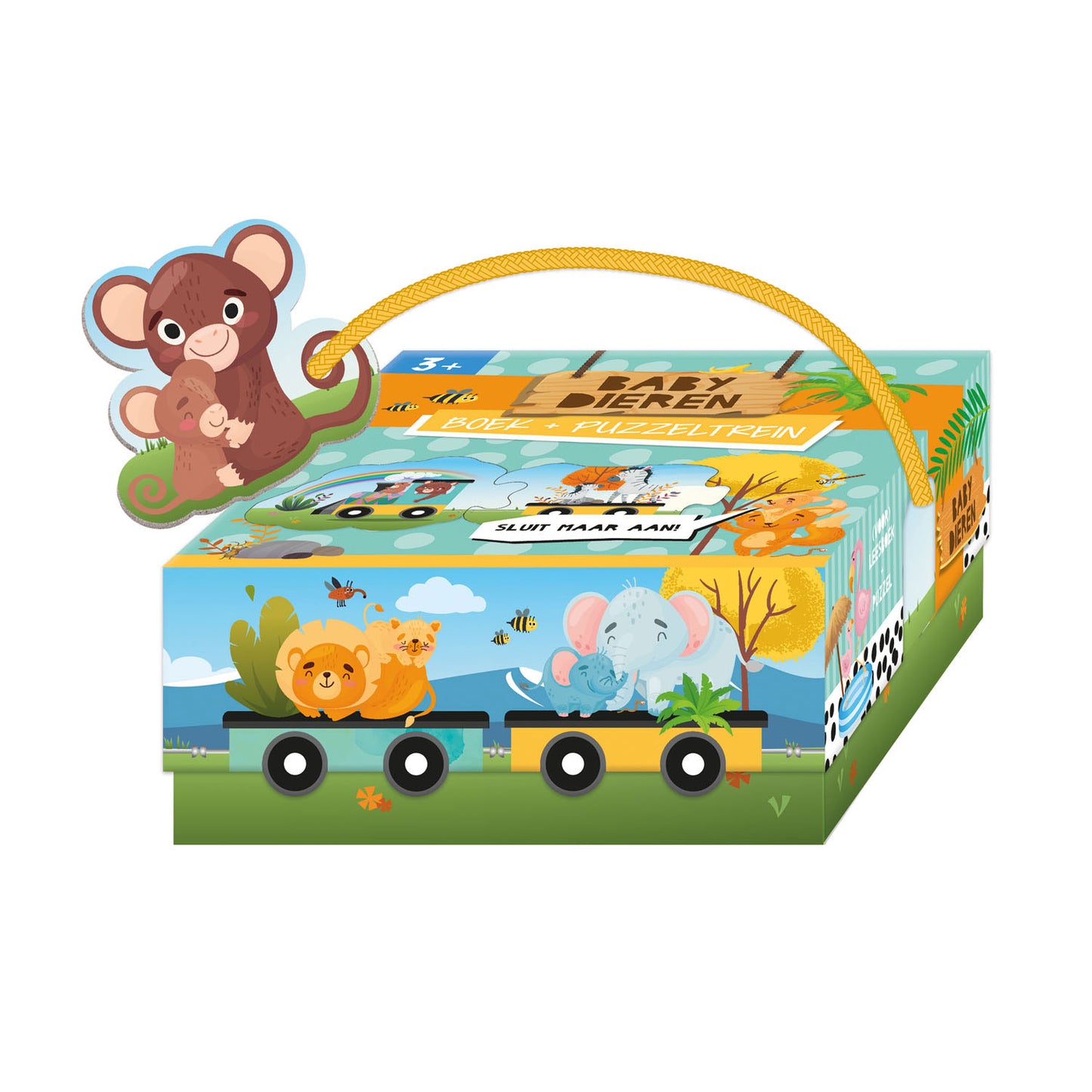 Lantern -Verlage Buch- und Puzzlezugbabytiere