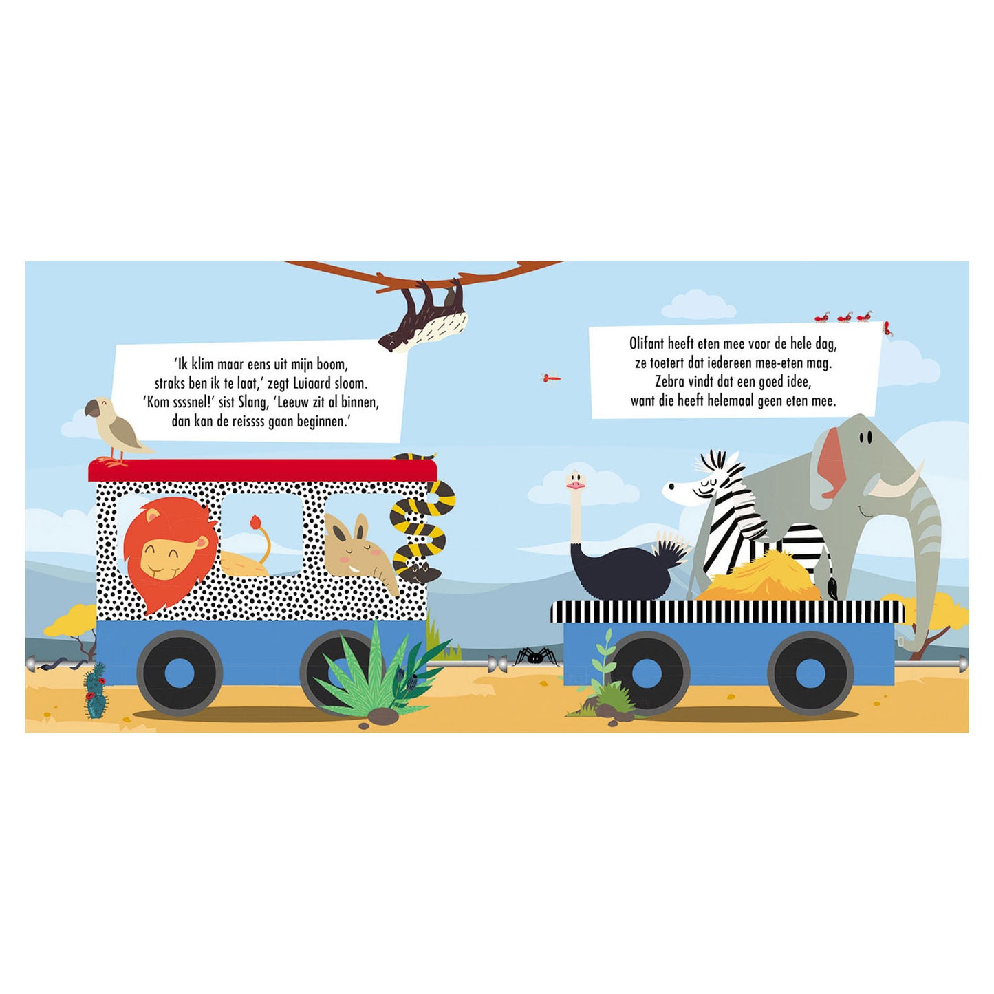 Lantern Publishers Book und Puzzle Train Wild Diereen