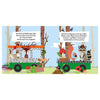 Lantern -Verlag Buch- und Puzzle -Zug -Waldtiere