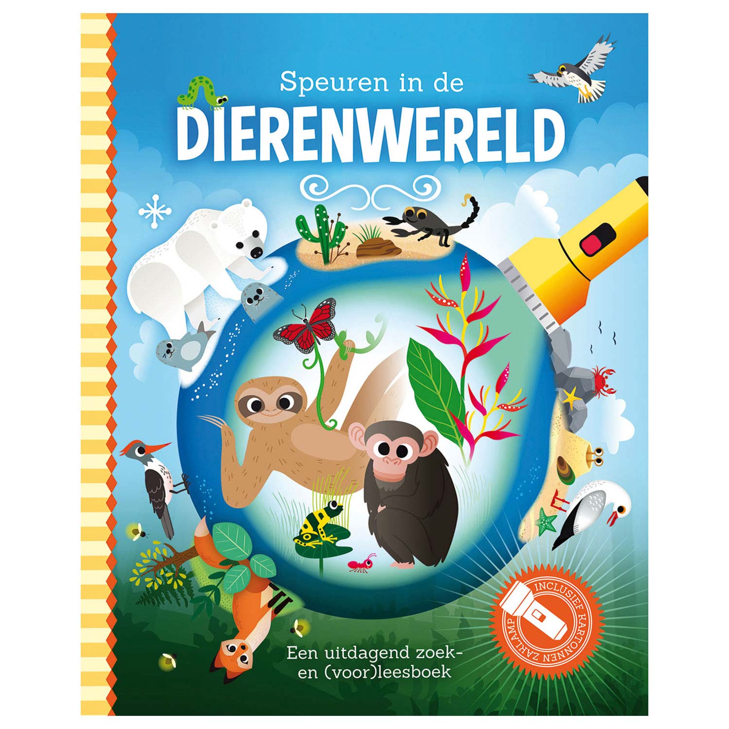 Suche in der Animal World + Papp Taschenlampe