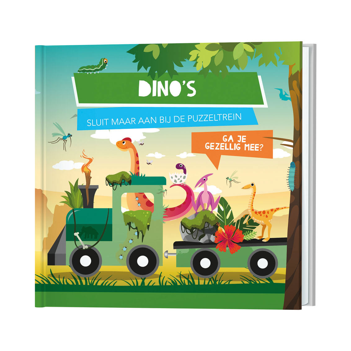 Buch- und Puzzlezug Dino's