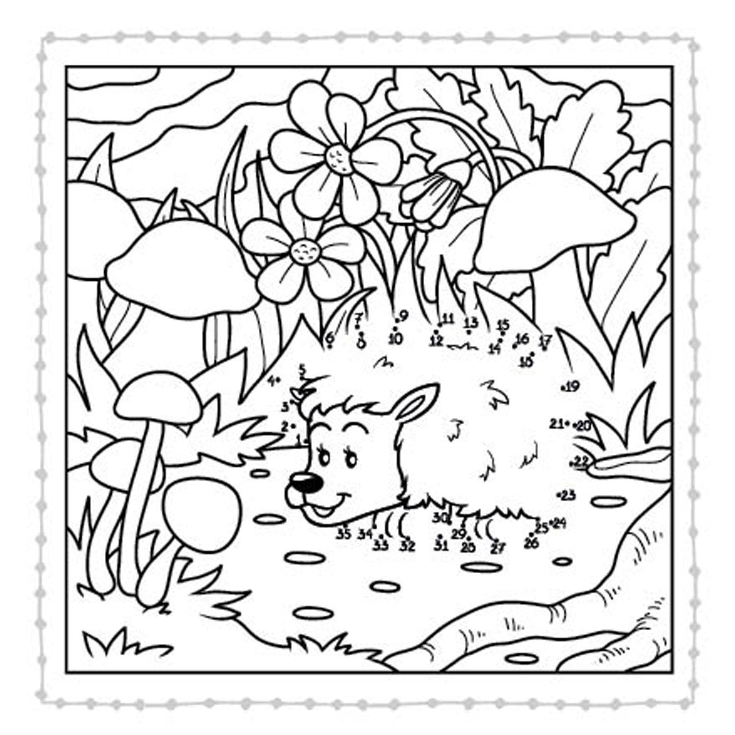 Von Punkt zu Punkt - im Wald