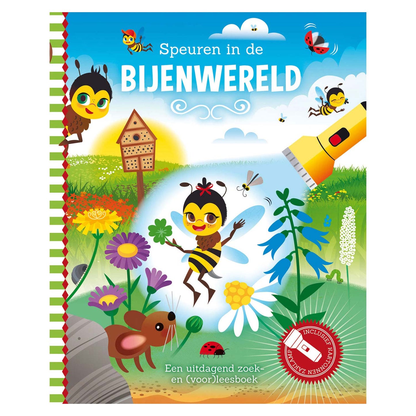 Suche in der Bienenwelt + Papptastlampe Taschenlampe