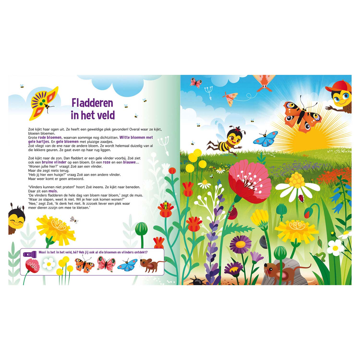 Suche in der Bienenwelt + Papptastlampe Taschenlampe