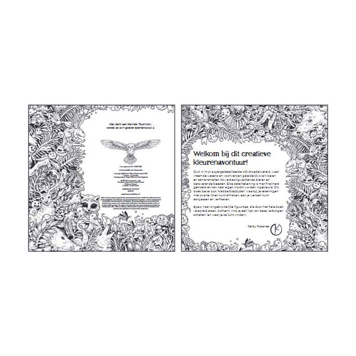 Animorphia-Suchbuch und Lesebuch des Lantaarn-Verlags