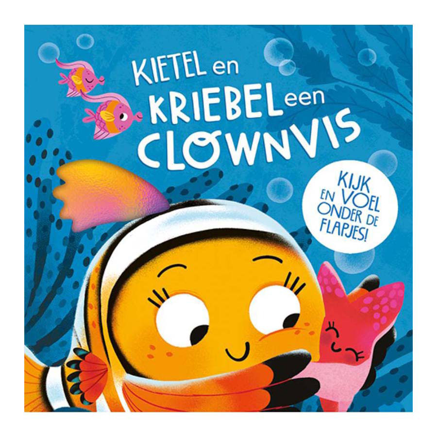 Laternenverleger kitzeln und kitzeln ein Clownfisch-Klappenbuch