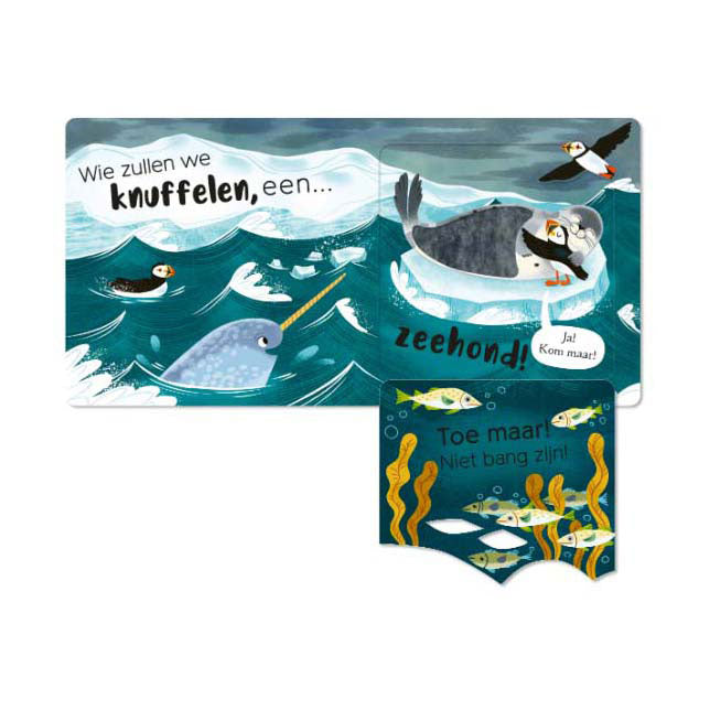 Laternenverleger kitzeln und kitzeln ein Eisbären-Klappenbuch
