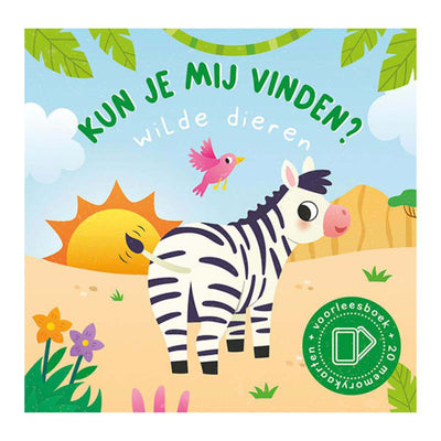 Laternenverleger, könnt ihr mich finden? Wildtiere-Lesebuch und 20 Memokarten