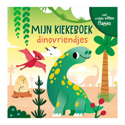 Lantern Publishers My Peek Book – Dino Friends-Brettbuch