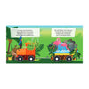 Lantern Publishers Buch- und Puzzle-Zug-Dschungel