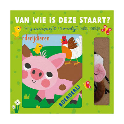 Laternenverleger, wessen Schwanz ist das? Bauernhof-Babybuch
